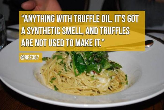 Restaurant Employees Explain What You Should Never Order In The Restaurants (17 pics)