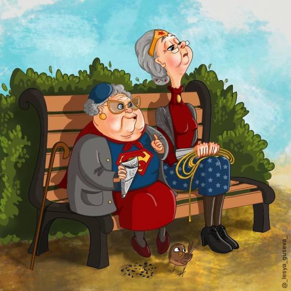 Old Superheroes (15 pics) Old Superheroes (15 pics)