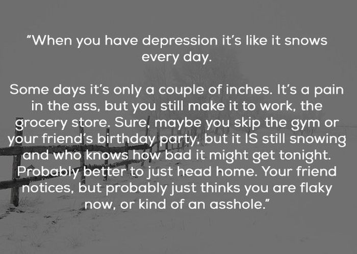 It Explains A Lot About Depression (11 pics)