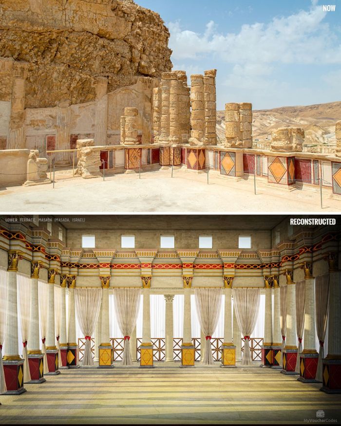 If Famous Historical Ruins Were Reconstructed (7 pics)