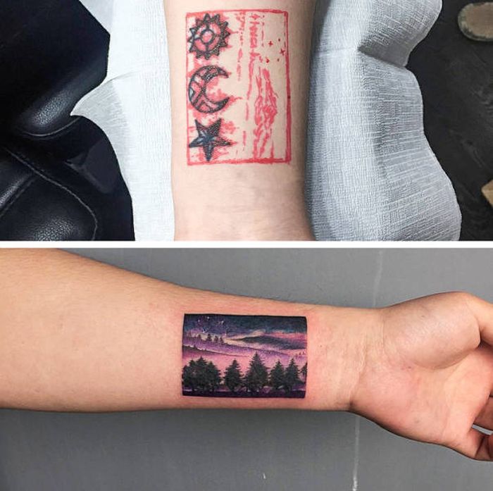 How To Hide A Bad Tattoo (17 pics)