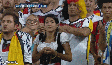 Cute World Cup Fans (18 gifs)