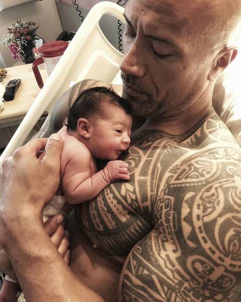 Celebrity Dads And Their Kids (37 pics)