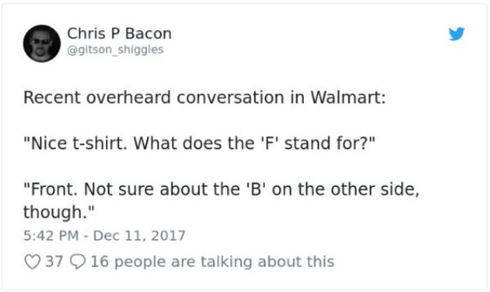 Crazy Conversations At Walmart (36 pics)