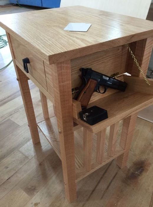 Furniture Perfectly Designed To Hold Weapons (30 pics)