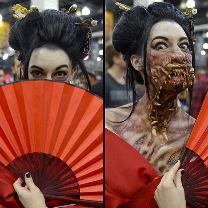 Scary Make-ups (16 pics)