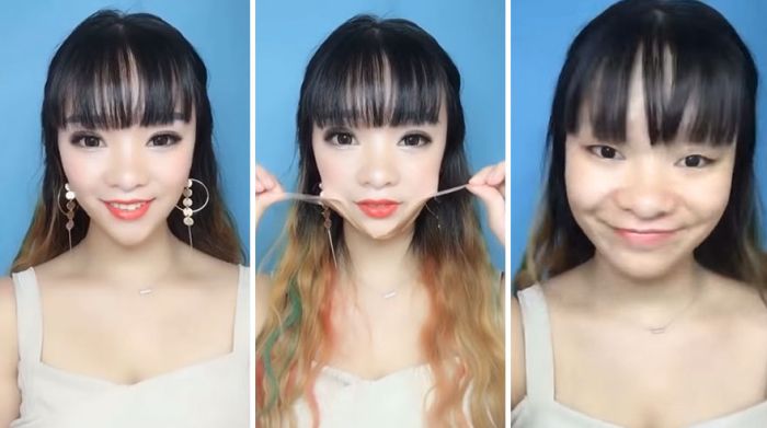 Girls Remove Their Makeup (21 pics)