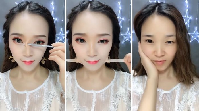 Girls Remove Their Makeup (21 pics)