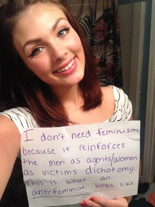 Women Explain Why They Hate 'Modern' Feminism (28 pics)