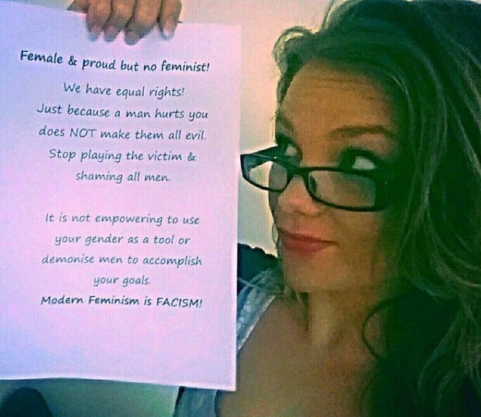 Women Explain Why They Hate 'Modern' Feminism (28 pics)