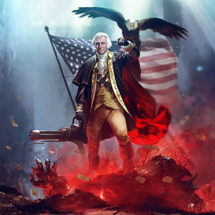 Badass Presidential Portraits (19 pics)