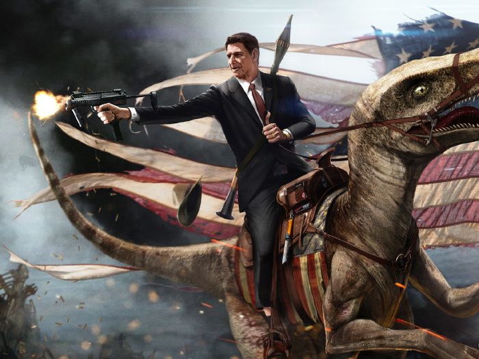 Badass Presidential Portraits (19 pics)