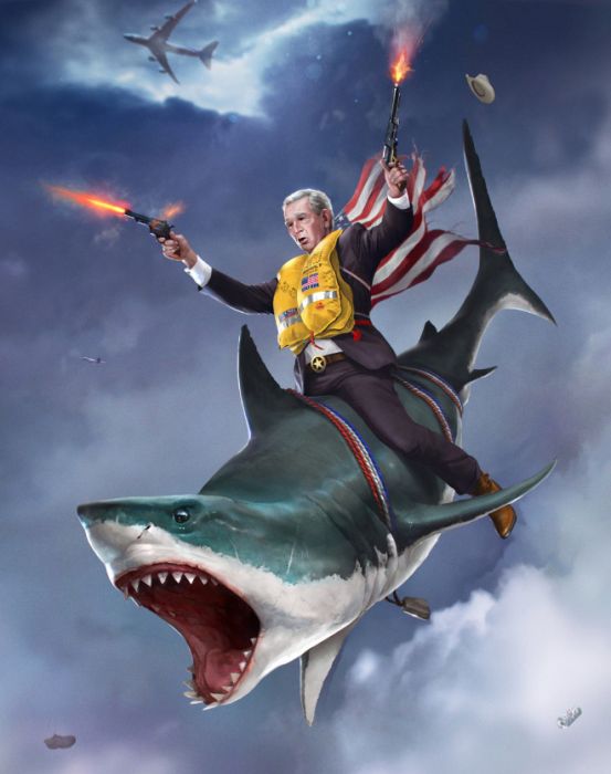 Badass Presidential Portraits (19 pics)