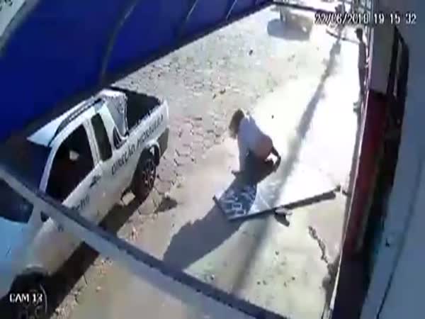 Now That's A Double Close Call