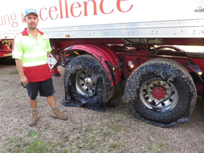 Recent Roadworks In Australia Spelt Disaster For A Number Of Vehicles (9 pics)