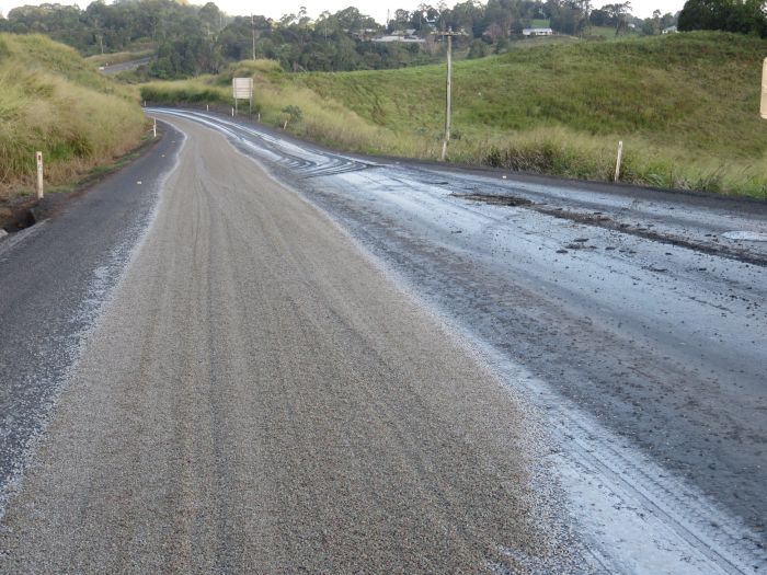 Recent Roadworks In Australia Spelt Disaster For A Number Of Vehicles (9 pics)