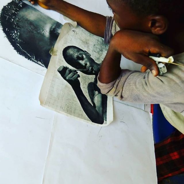 11-Year-Old Kid From Nigeria Creates Hyperrealistic Drawings (17 pics)