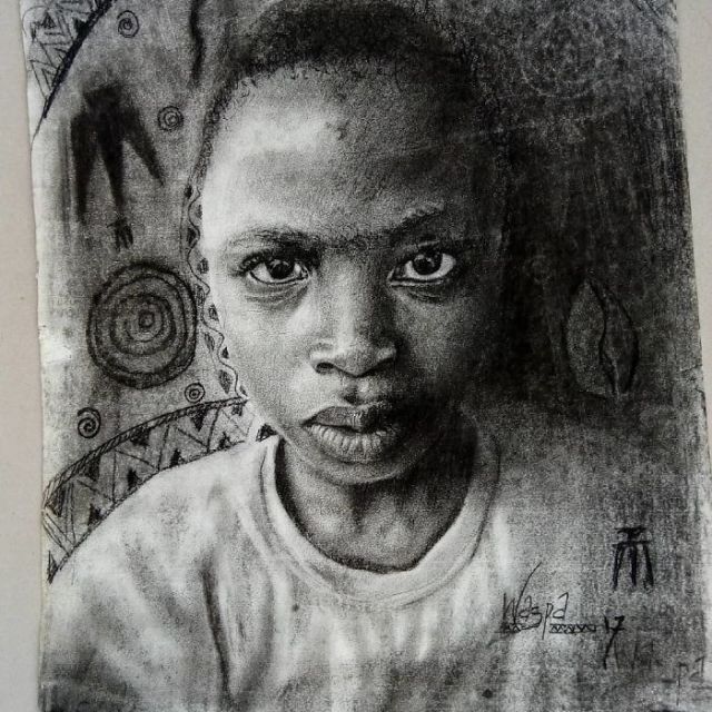 11-Year-Old Kid From Nigeria Creates Hyperrealistic Drawings (17 pics)