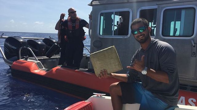 A Resident Of Florida Caught A Pack Of Marijuana (3 pics)