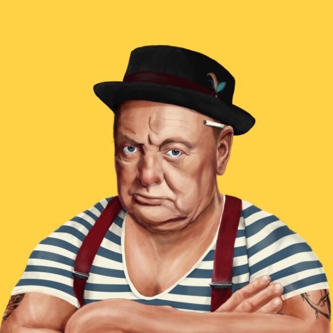 Iconic Leaders Reimagined as Hipsters (19 pics)