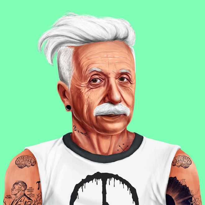 Iconic Leaders Reimagined as Hipsters (19 pics)