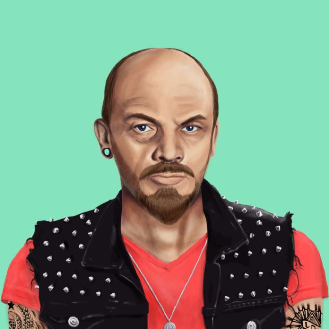 Iconic Leaders Reimagined as Hipsters (19 pics)
