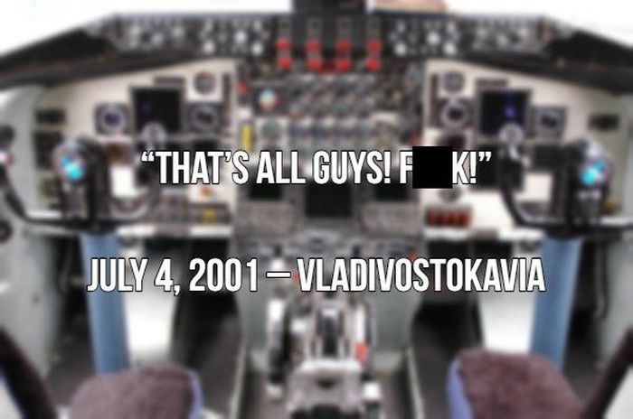 Last Words Spoken By Pilots Before Crashing (20 pics)