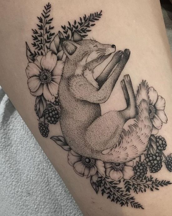 Nature-Inspired Tattoos (23 pics)