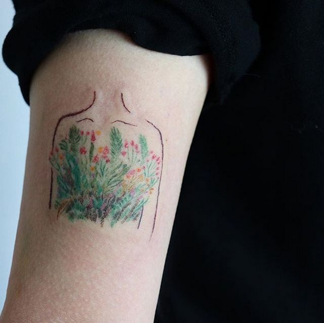 Nature-Inspired Tattoos (23 pics)