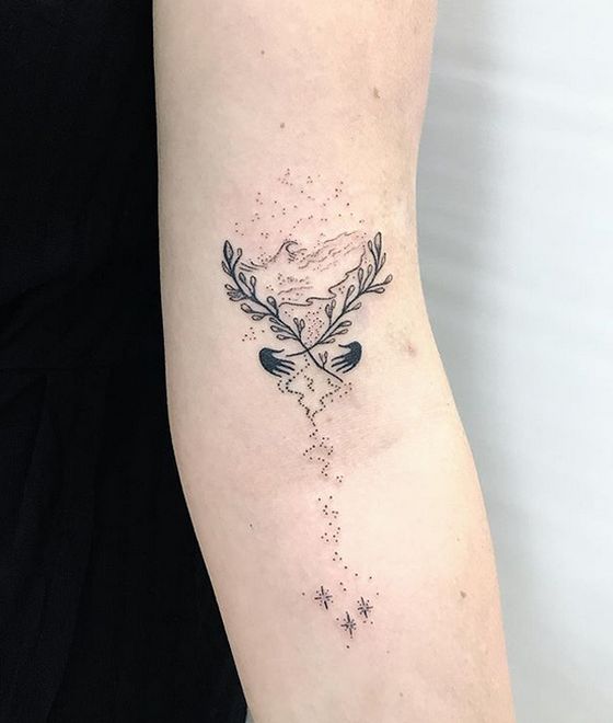 Nature-Inspired Tattoos (23 pics)