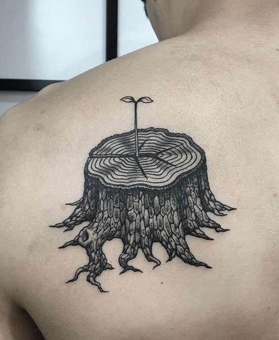 Nature-Inspired Tattoos (23 pics)