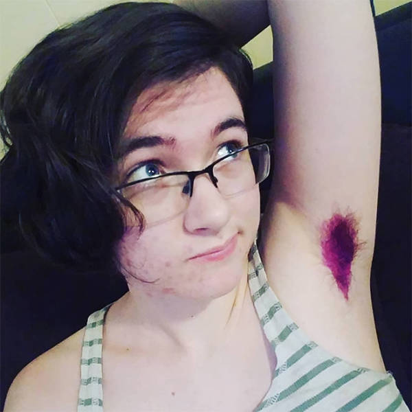 Dyed Armpits Is The New Craziness Of Instagram (19 pics)