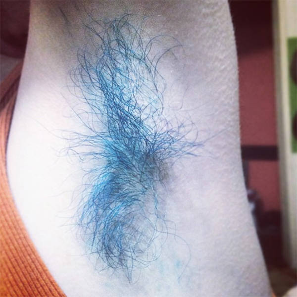 Dyed Armpits Is The New Craziness Of Instagram (19 pics)