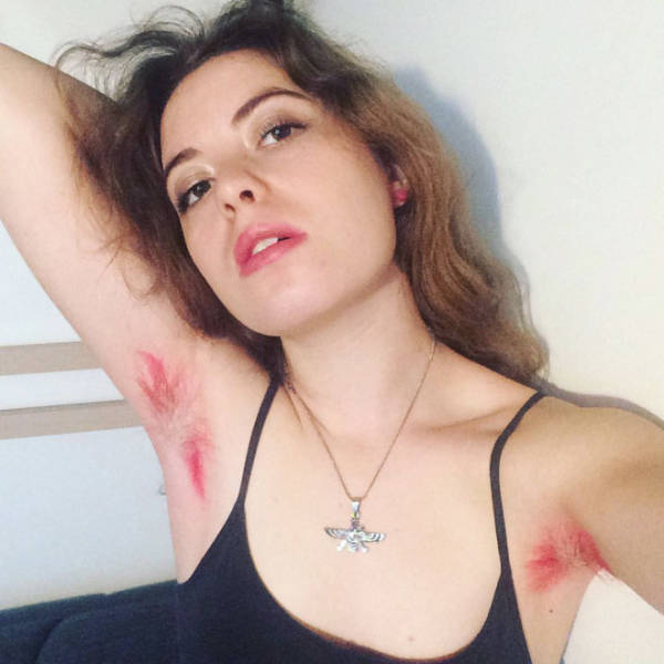 Dyed Armpits Is The New Craziness Of Instagram (19 pics)