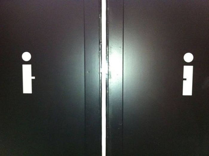 Funny Bathroom Signs (28 pics)