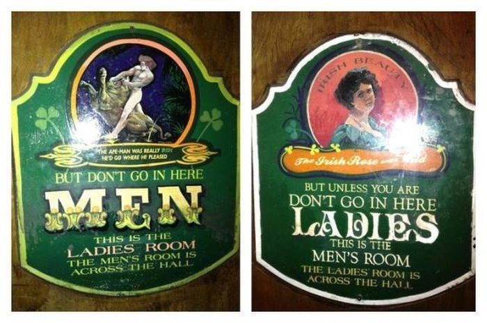 Funny Bathroom Signs (28 pics)