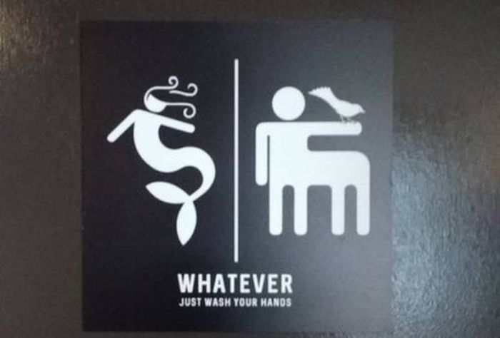 Funny Bathroom Signs (28 pics)
