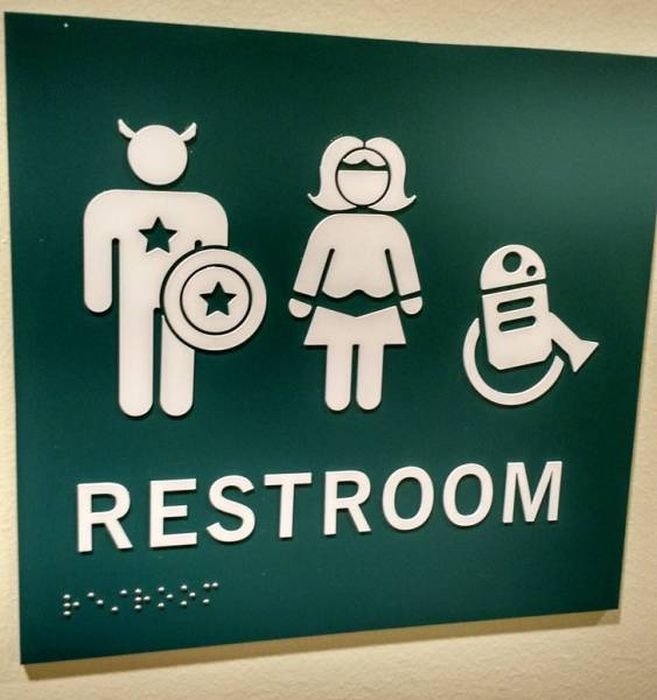 Funny Bathroom Signs (28 pics)