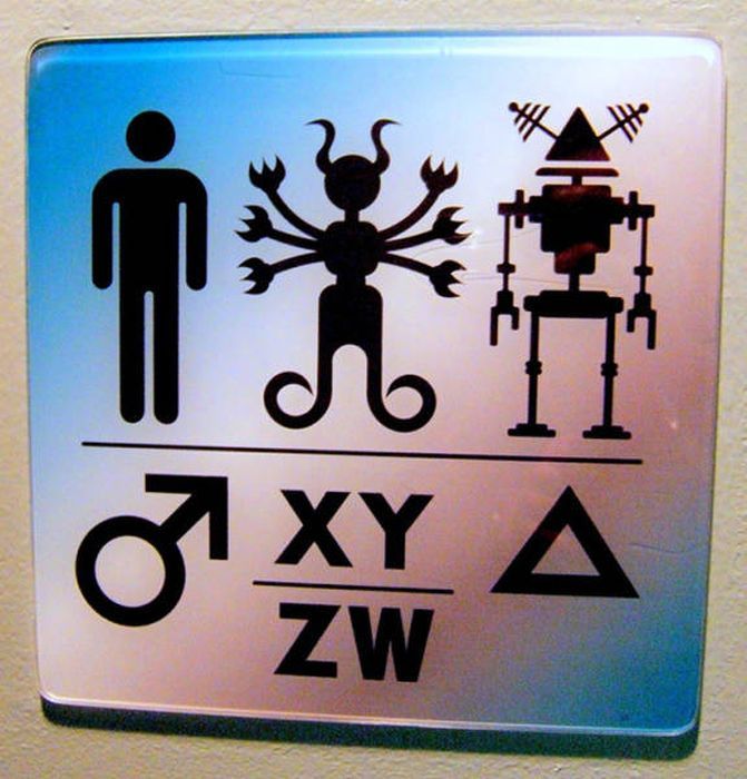 Funny Bathroom Signs (28 pics)
