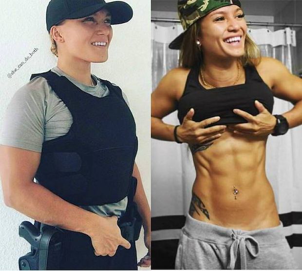 Girls With And Without Uniforms (26 pics)