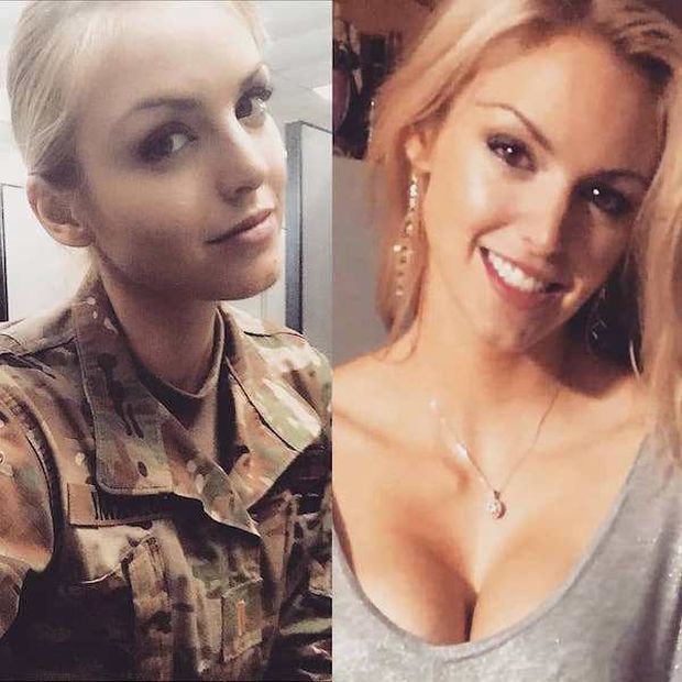 Girls With And Without Uniforms (26 pics)