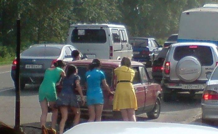 When  Girls Drive (30 pics)