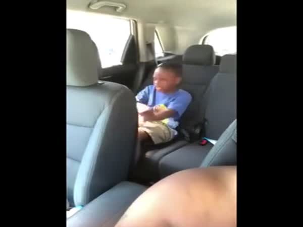Gassed Up Little Kid Goes On A Swear-Filled Tirade
