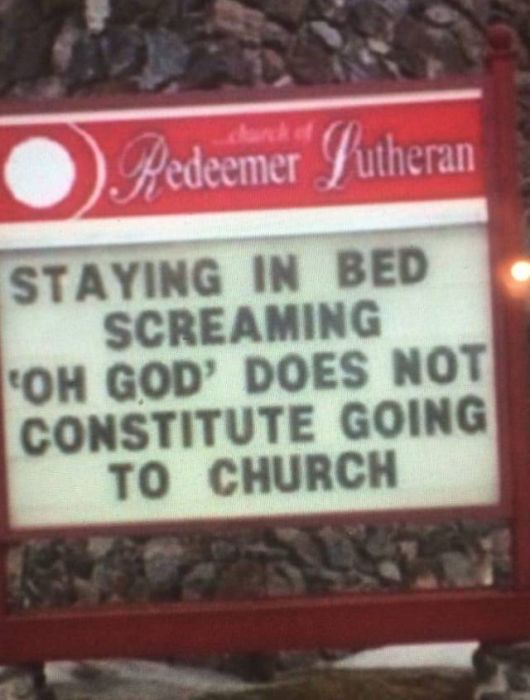 Funny Church Signs (37 pics)