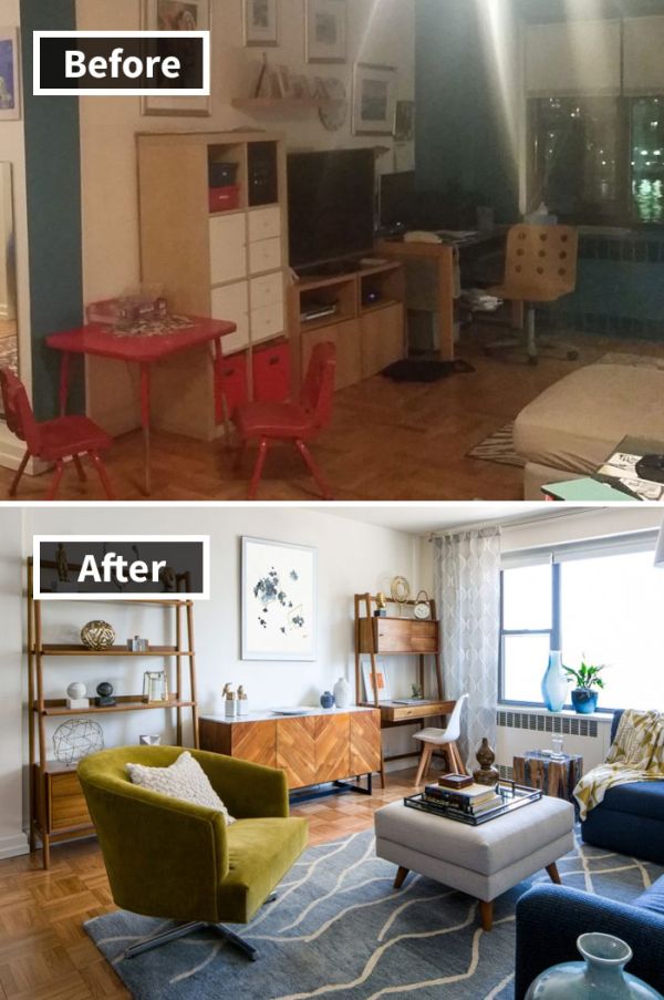 Rooms Before And After Makeover (30 pics)