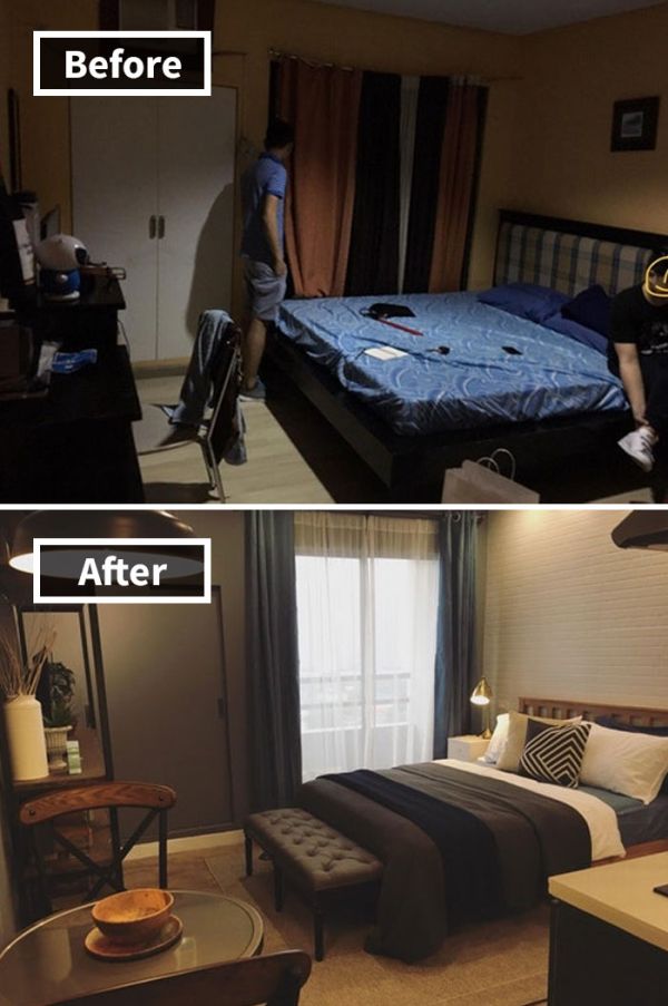 Rooms Before And After Makeover (30 pics)