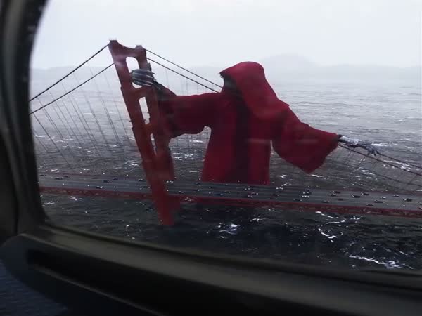 Angel Of Death On Golden Gate Bridge