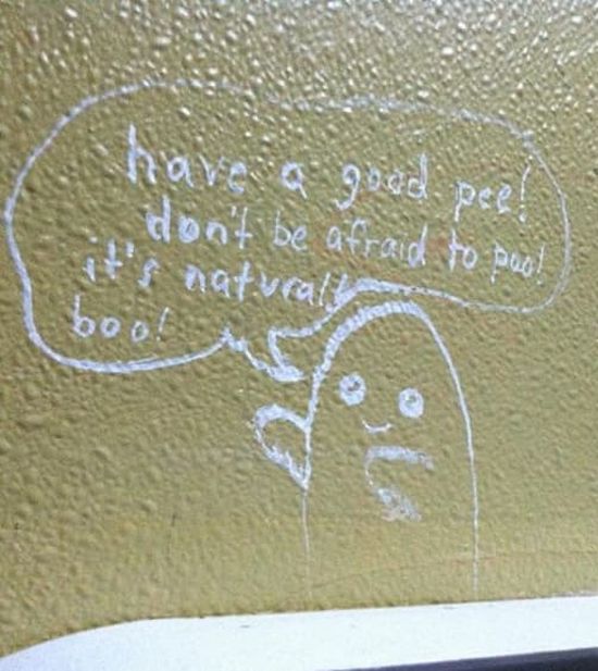 Funny Public Bathroom Graffiti (18 pics)
