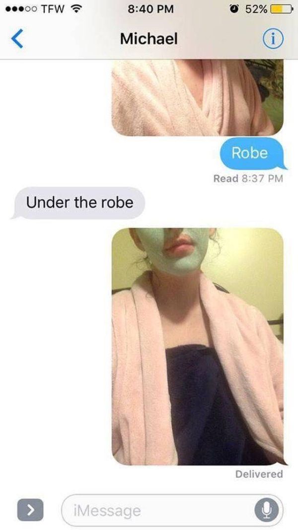 Guy Is Trying To Get Nudes But This Girl Is Smart (8 pics)