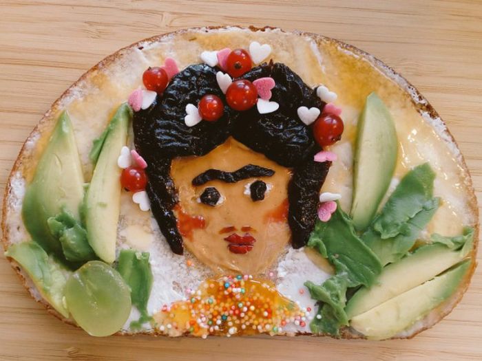 Twitter Users Rebuild Famous Paintings With Sandwiches (22 pics)